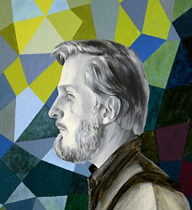 "Self Portrait oil on canvas