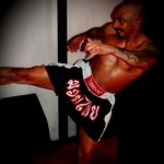 Ty Granderson Jones Muay Thai training